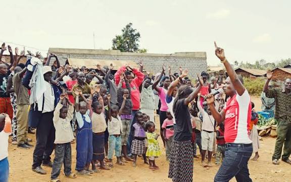 Open-air street preaching and one-on-one soul-winning in markets